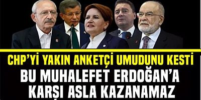 Ünlü anketçi Özer Sencer : Muhalefet bu kafayla seçim kazanamaz