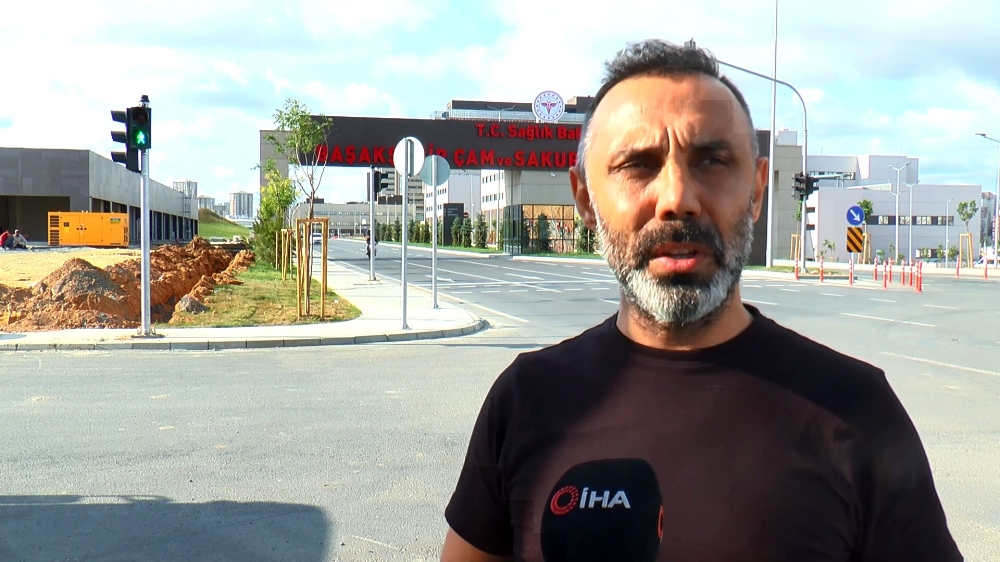 Ünlü oyuncu Umut Oğuz şehir hastanesini övdü