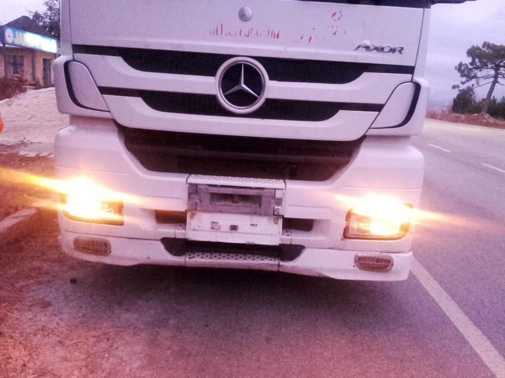 Uyanık Tır Şoförü Cezadan Kaçamadı