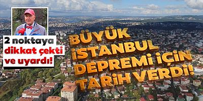 Uzman isim Marmara depremi için tarih verdi!