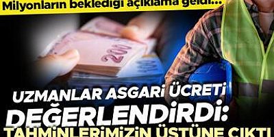 Uzmanlar 2022 asgari ücretini değerlendirdi: Beklenenden çok fazla...   