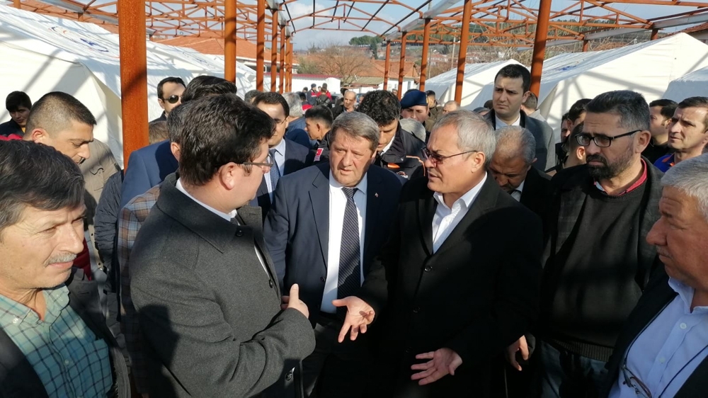 Vali Deniz deprem bölgesinde