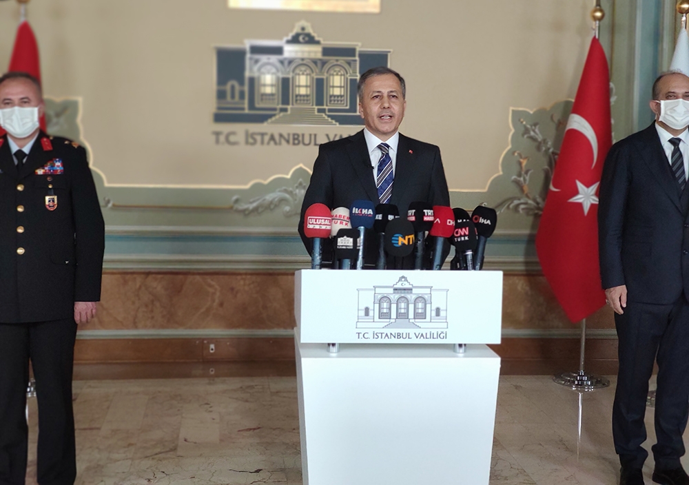 Vali Yerlikaya duyurdu : İstanbul’da cadde ve meydanlar sınırlandırıldı