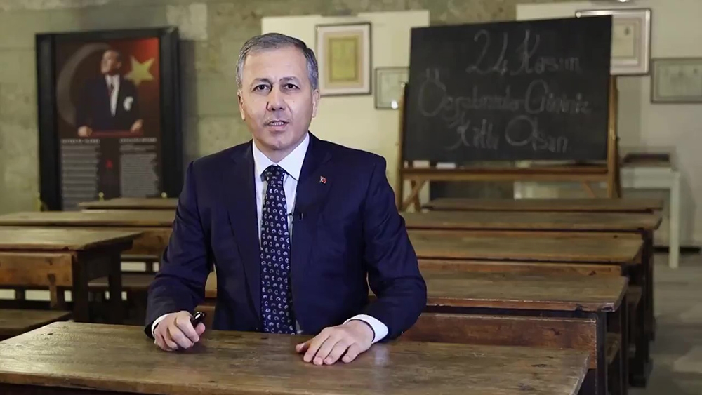 Vali Yerlikaya’dan öğretmenler günü mesajı