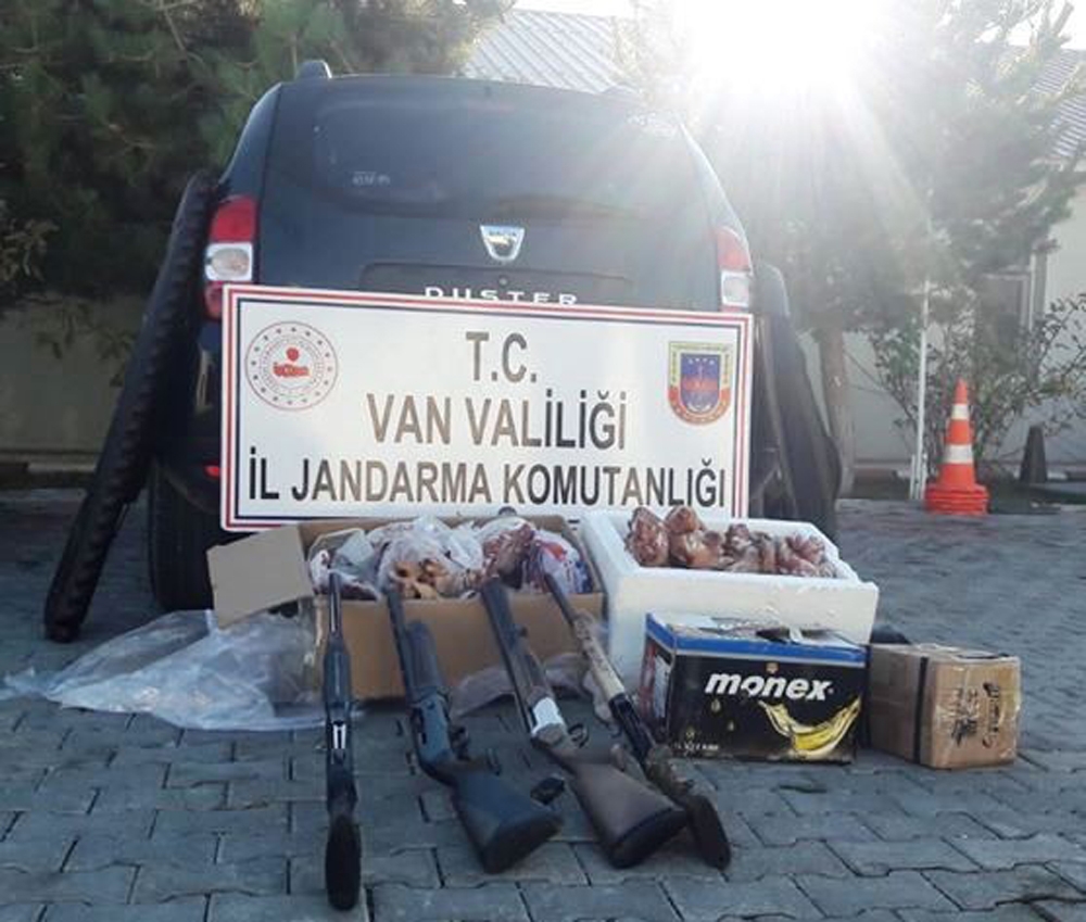 Vanda Kaçak Avcılara 18 Bin 376 Liralık Ceza