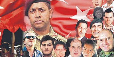 Vatanı için can veren kahramanları unutmayacağız