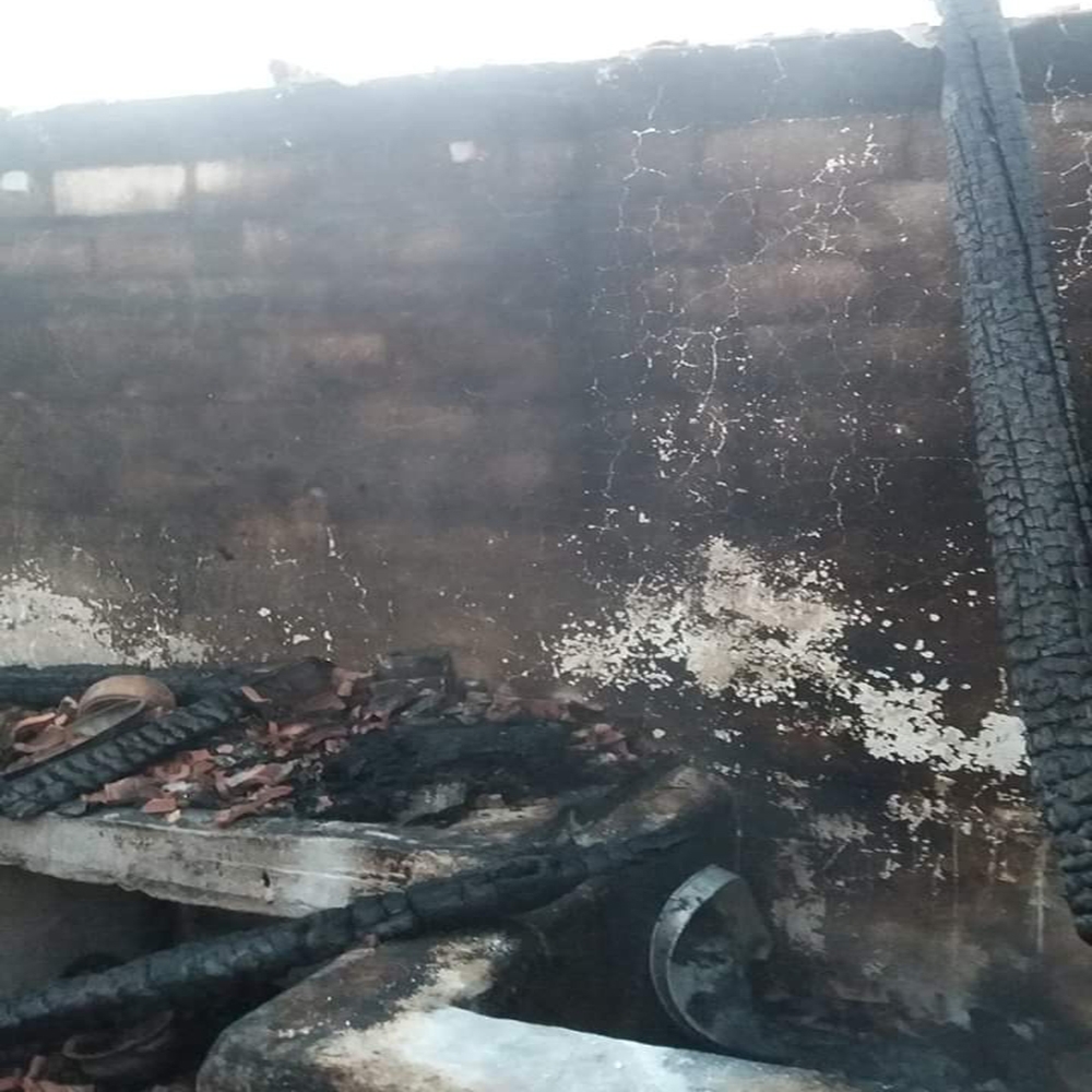 Vezirköprü’de 6 yayla evi ve 1 ahır kül oldu