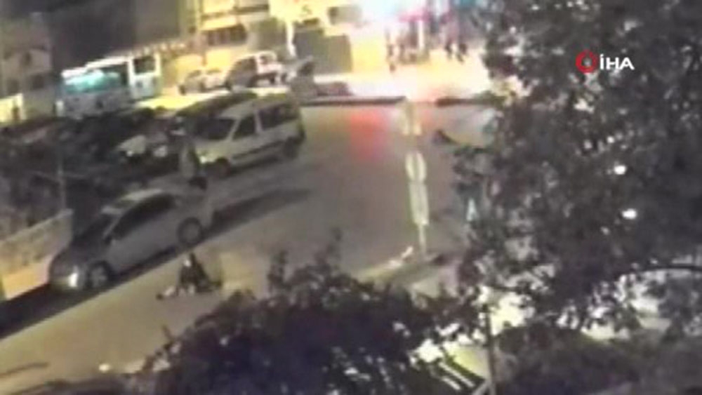 Vicdansız sürücü çarpıp kaçtı