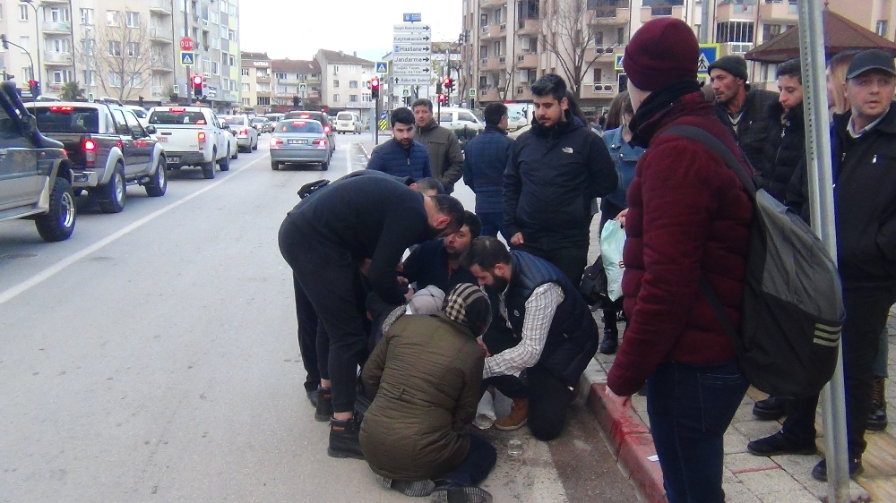 Vicdansız Sürücü Çarptı Kaçtı