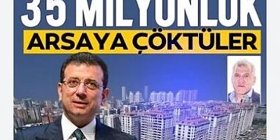 Villa ve daireler yetmedi! 35 milyon dolarlık arsaya da el koydular