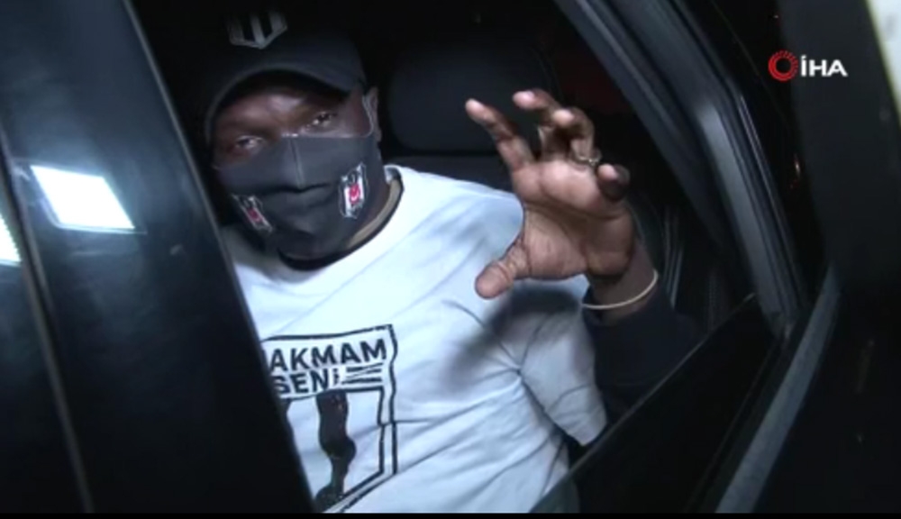 Vincent Aboubakar, İstanbul’a geldi
