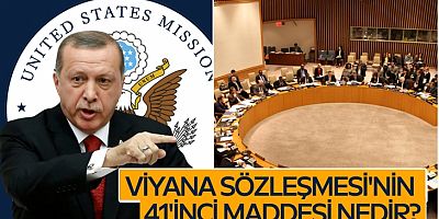 Viyana sözleşmesi'nin 41'inci maddesi nedir?