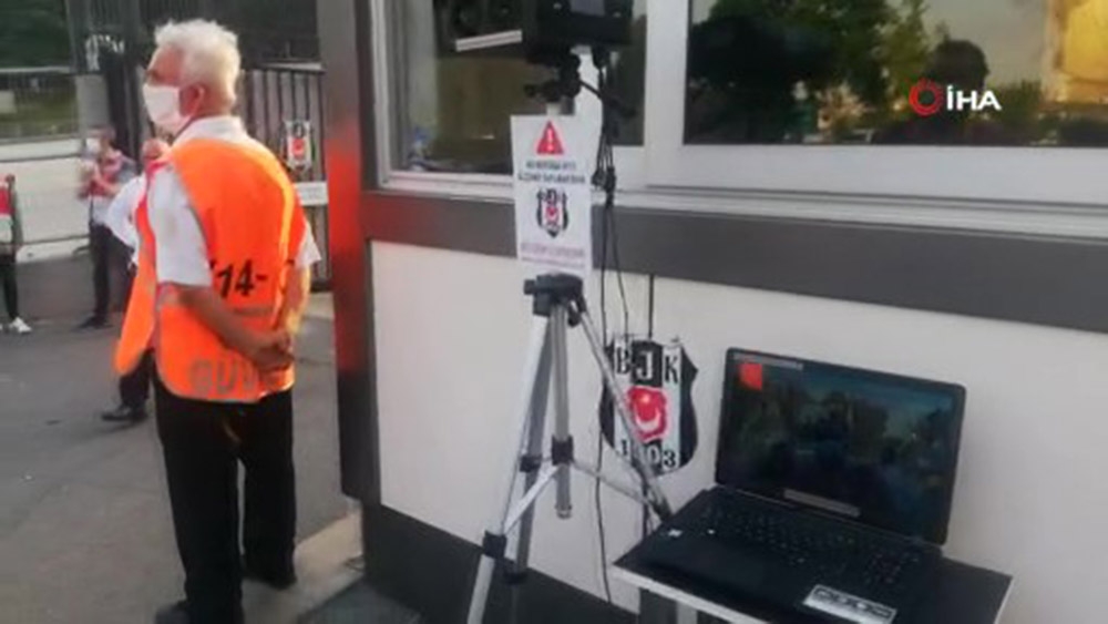 Vodafone Park’ta termal kameralı önlemler!