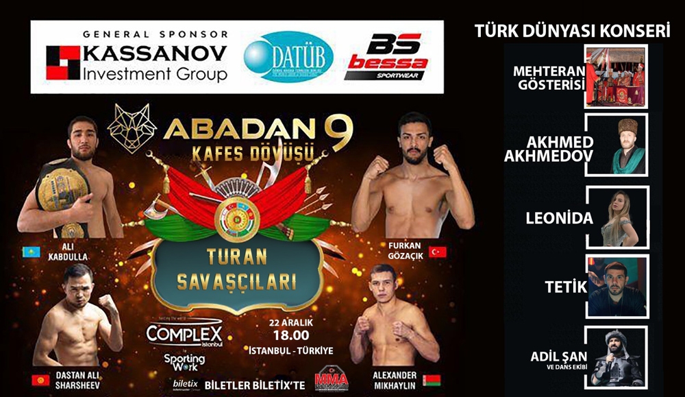 Warriors Of Turan, İstanbulda Gerçekleştirilecek