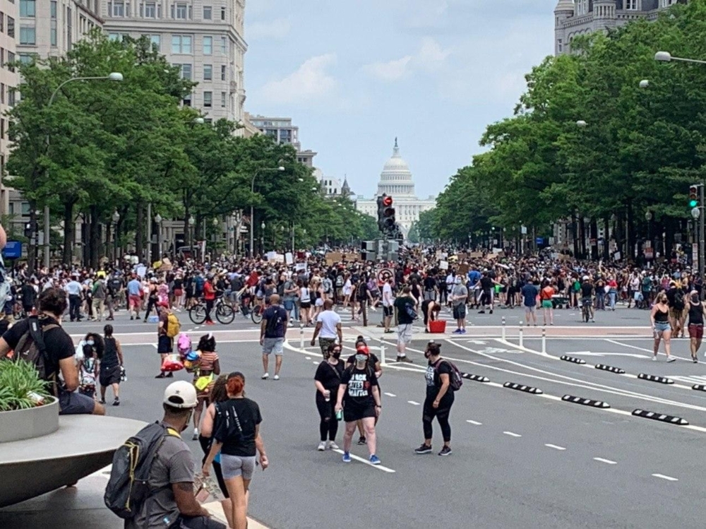 Washington’da Floyd protestoları yeniden hareketlendi