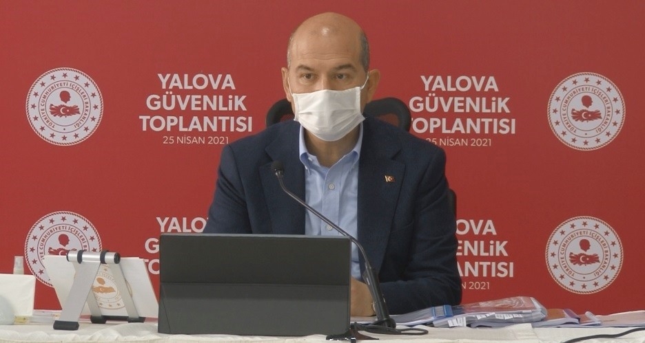 Yalova’da İçişleri Bakanı Soylu başkanlığında ’Güvenlik Toplantısı’ yapıldı