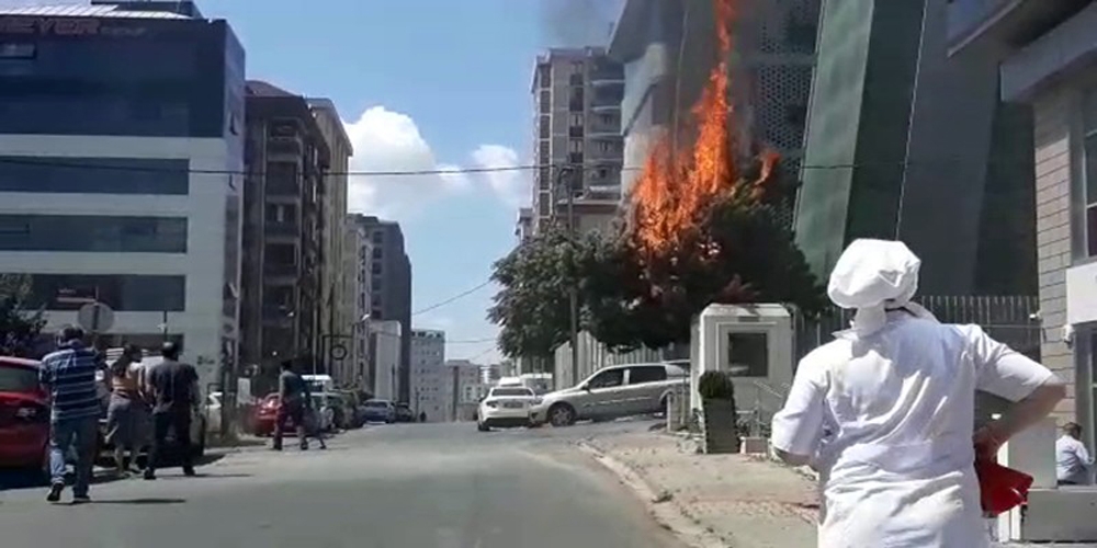 Yanan elektrik kabloları az daha faciaya yol açıyordu