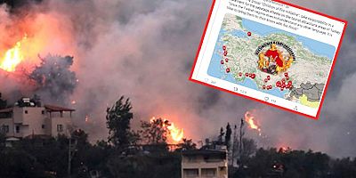 Yangınları PKK üstlendi!