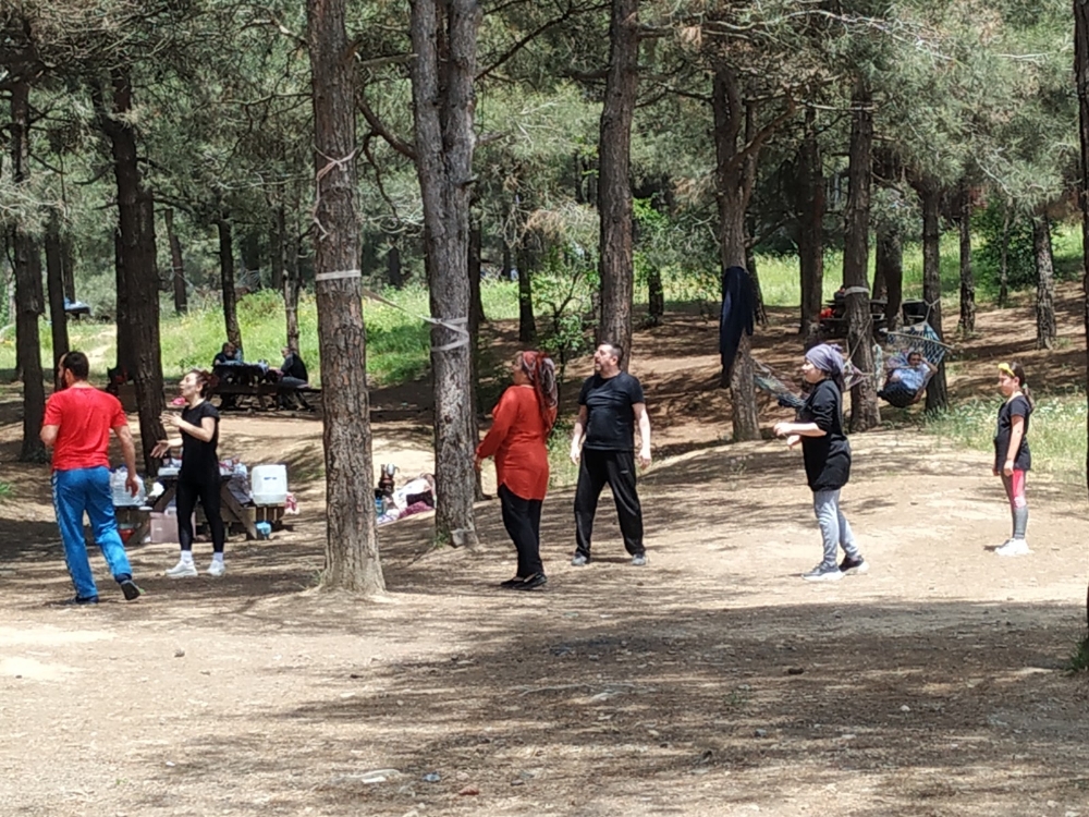 Yasağın kalkmasıyla vatandaşlar piknik alanlarına akın etti
