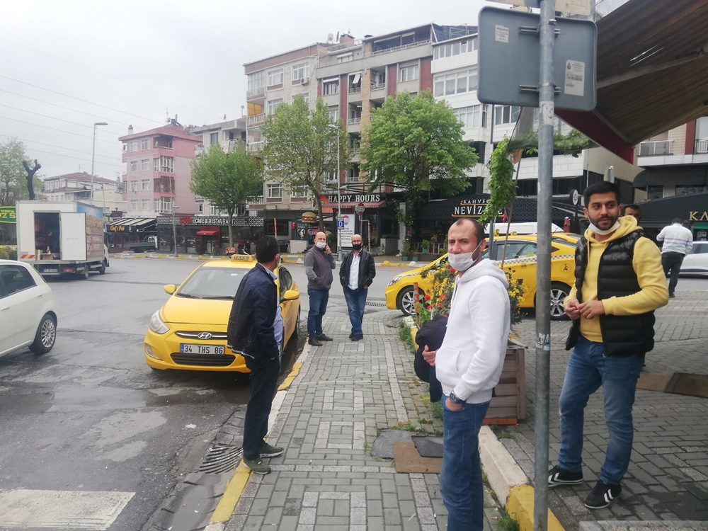 Yasak kalktı, taksiler yollara çıktı