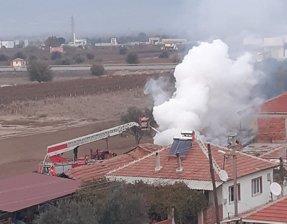 Yaşlı kadın yangında hayatını kaybetti