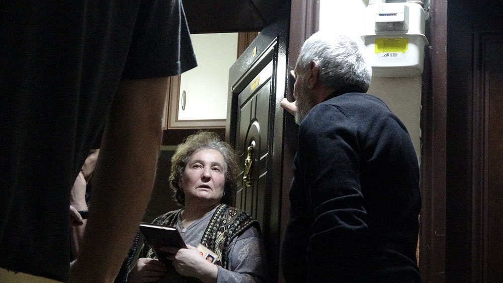 Yaşlı kadını 