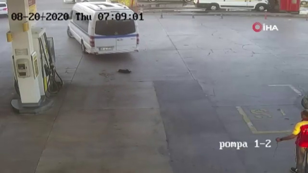 Yavru köpeği göz göre göre ezen sürücü: 