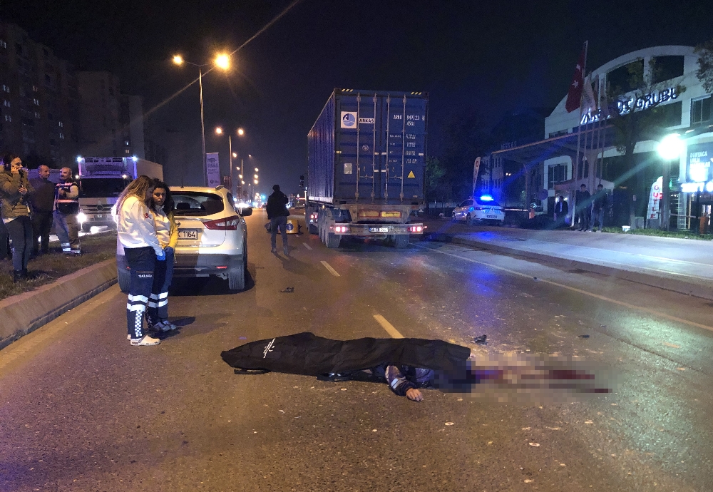 Yeni Başladığı Motosikletli Kurye İşi Sonu Oldu
