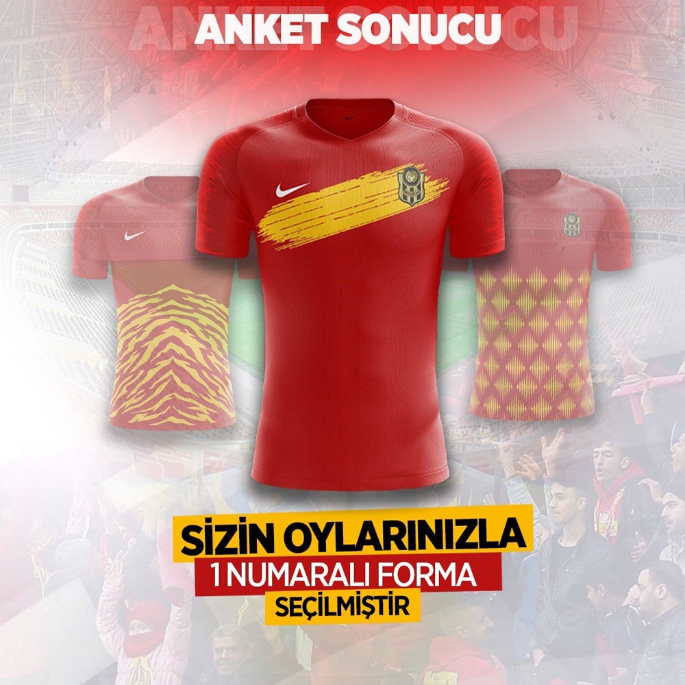 Yeni Malatyaspor, taraftarın seçtiği formayı giyecek