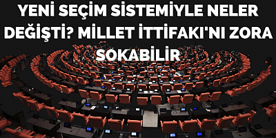 YENİ SEÇİM SİSTEMİYLE NELER DEĞİŞECEK?