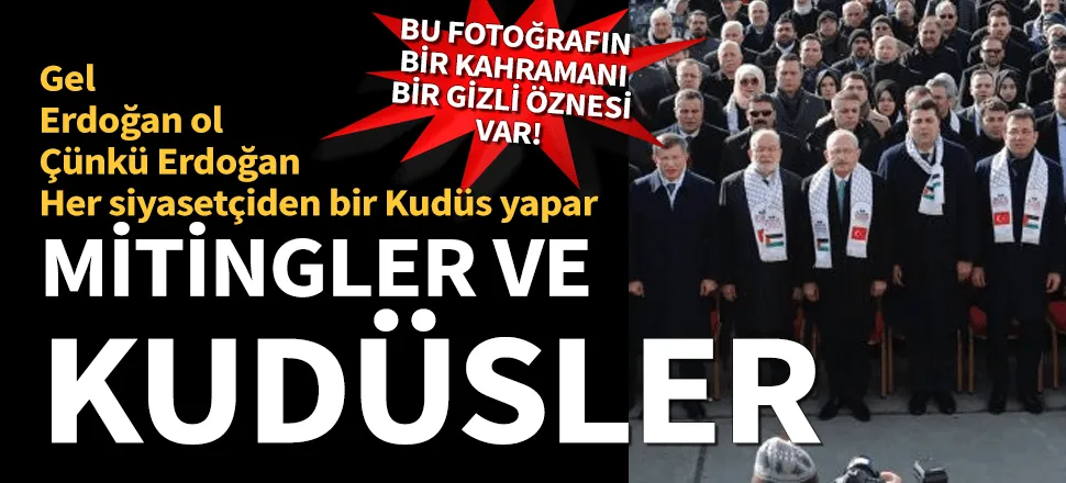 Yenikapı'da Büyük Kudüs Mitingi