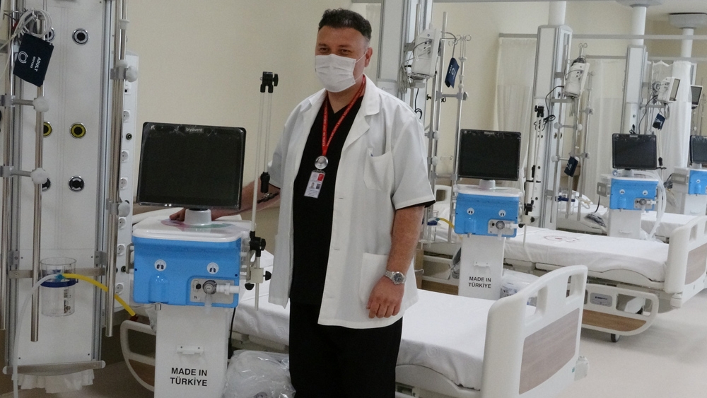 Yerli solunum cihazları Kartal Dr. Lütfi Kırdar Şehir Hastanesi’nde kullanılmaya başlanacak