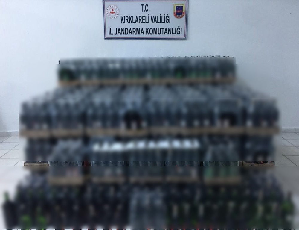 Yılbaşı Öncesi 3 Bin 281 Litre Kaçak İçki Ele Geçirildi