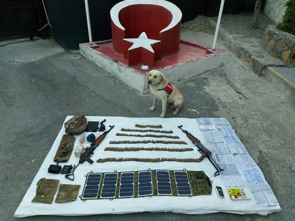 Yıldırım-2 Cilo/Kasran Operasyonu’nda silah ele geçirildi