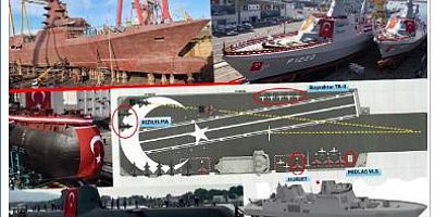 Yok böyle bir olay.. Türkiye aynı anda 31 savaş gemisi inşa ediyor