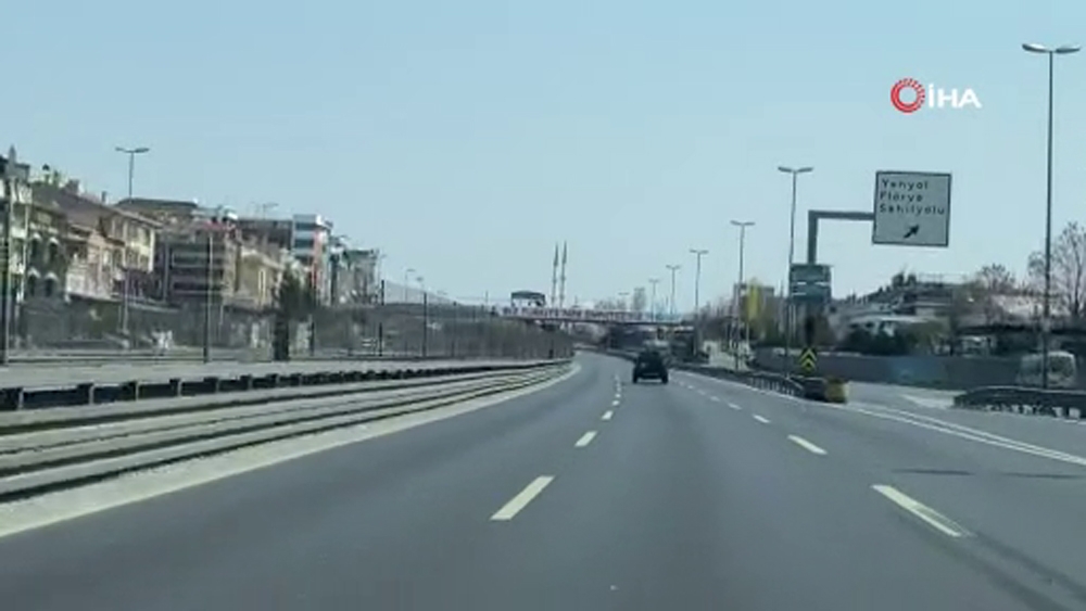 Yollar boş kaldı, Beylikdüzü Yenibosna arası 12 dakikaya indi