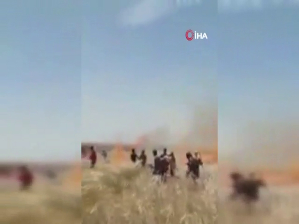 YPG/PKK 10 bin dönümden fazla tarım arazisini yaktı
