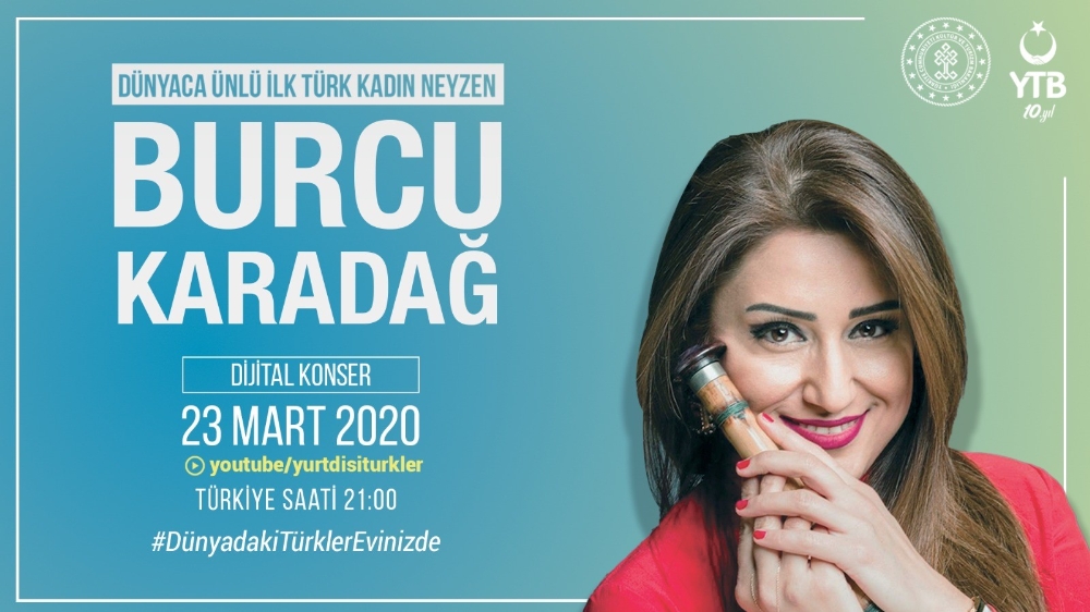 YTB’den,Türk vatandaşlarına dijital moral konserleri