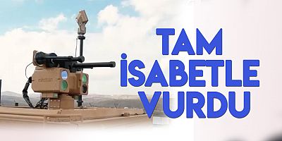 Yüksek güçlü lazer silahı ALKA hedefi tam isabetle vurdu 