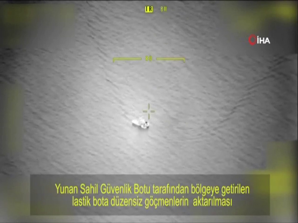 Yunan Sahil Güvenlik botlarının ölüme terk ettiği mültecileri, Türk Sahil Güvenlik ekipleri kurtardı