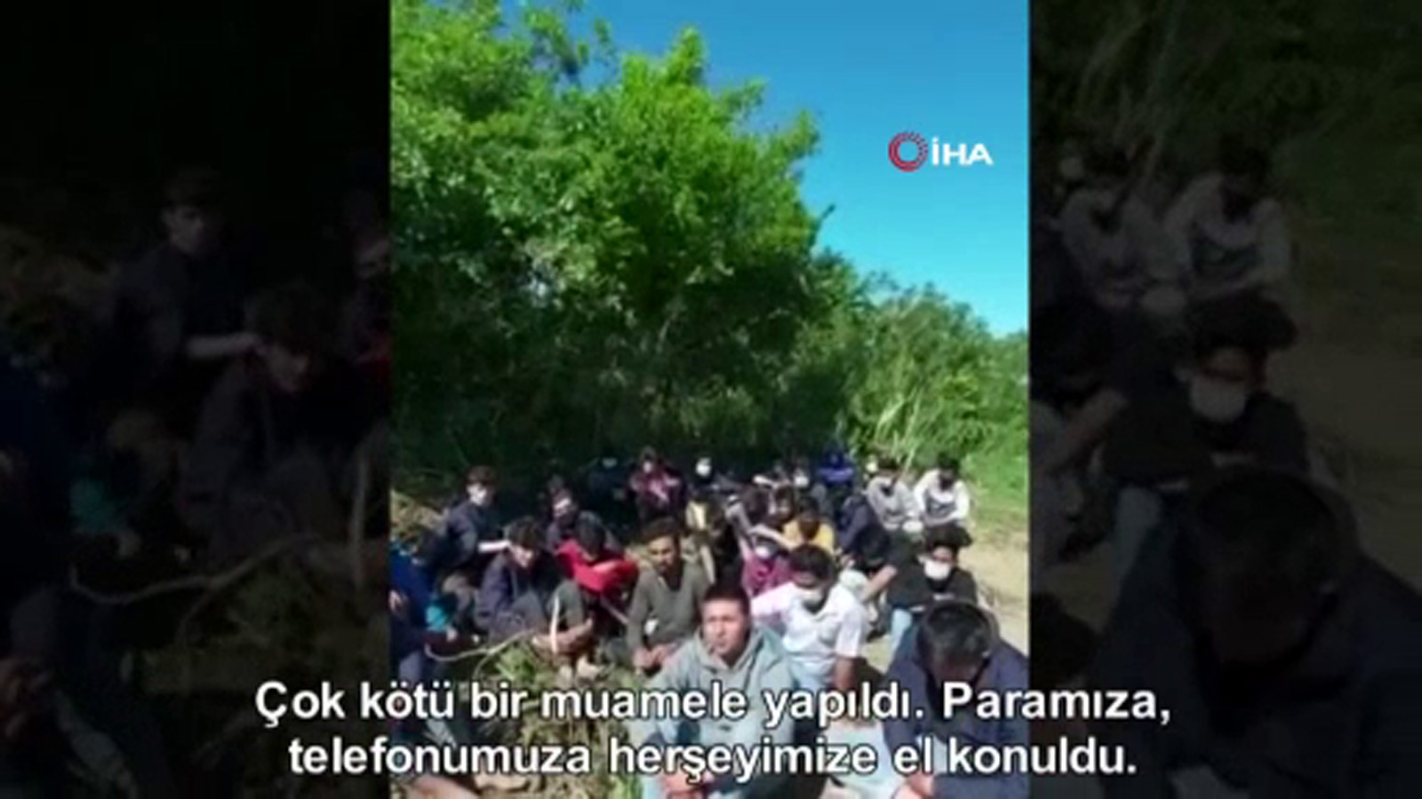 Yunan unsurlarının dövüp aç bıraktığı 35 göçmen kurtarıldı