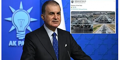 Yunanistan Hava Kuvvetleri'nin skandal paylaşımına AK Parti'den sert tepki!
