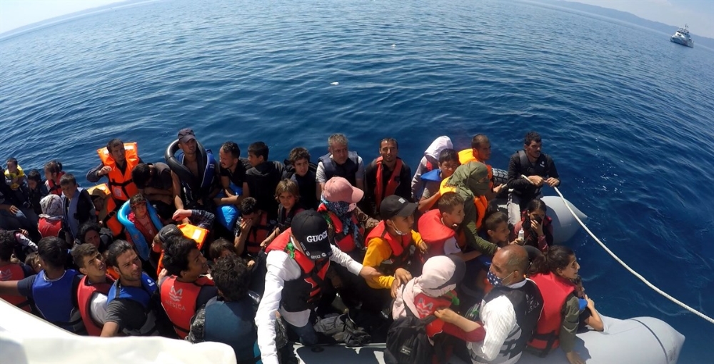 Yunanlıların ölüme ittiği 60 göçmen Türk ekipleri tarafından kurtarıldı
