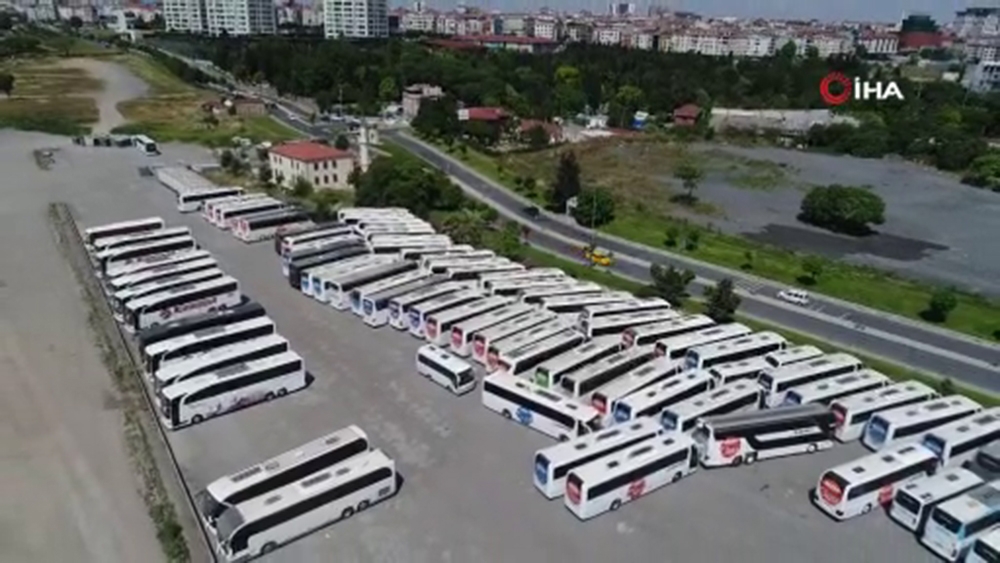 Yüzlerce otobüs Kazlıçeşme’ye taşındı