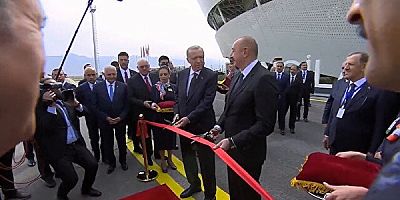 Zengilan Uluslararası Havalimanı  açılışını Cumhurbaşkanı Erdoğan ve Aliyev yaptı
