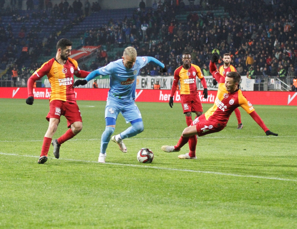 Ziraat Türkiye Kupası: Çaykur Rizespor: 1 - Galatasaray: 1 (Maç sonucu)