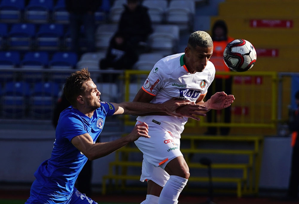 Ziraat Türkiye Kupası: Kasımpaşa: 2 - Aytemiz Alanyaspor: 1 (İlk yarı)