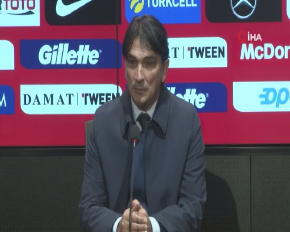 Zlatko Dalic: “3 gol yememizden dolayı memnun değilim”