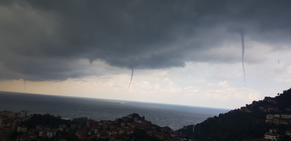 Zonguldak’ta hortum paniği