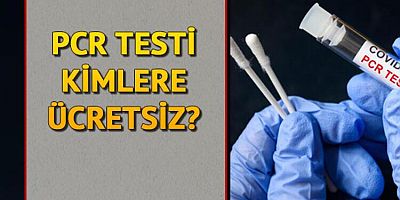 Zorunlu PCR testi için ücreti için karar verildi